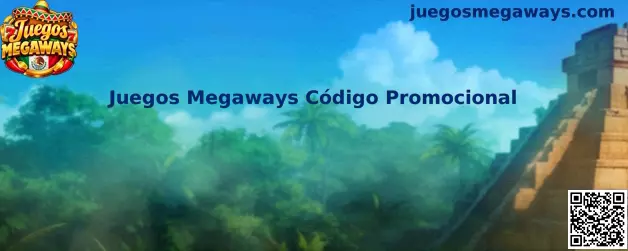Información visual sobre código promocional de Juegos Megaways