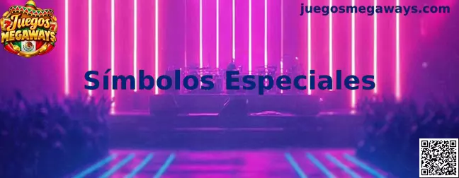 Representación visual de símbolos especiales utilizados en juegos con mecánica Megaways