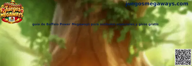 Imagen ilustrativa de Buffalo Power Megaways para consultar símbolos especiales, rodillos variables y giros gratis